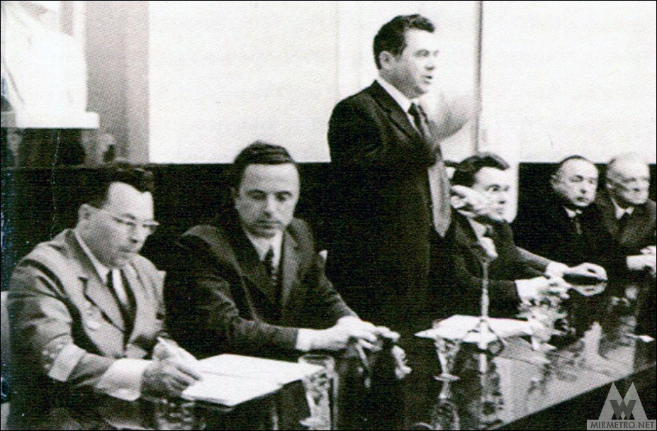История Харьковского метрополитена. Заседание государственной комиссии по приёмке в эксплуатацию первой очереди метро
