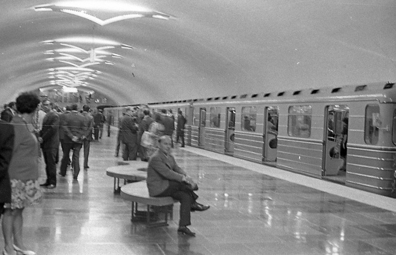 Станция метро «Центральный рынок», старая фотография до реконструкции