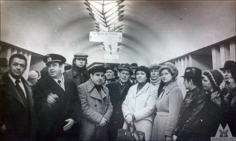 Станция метро «Площадь Конституции», старая фотография