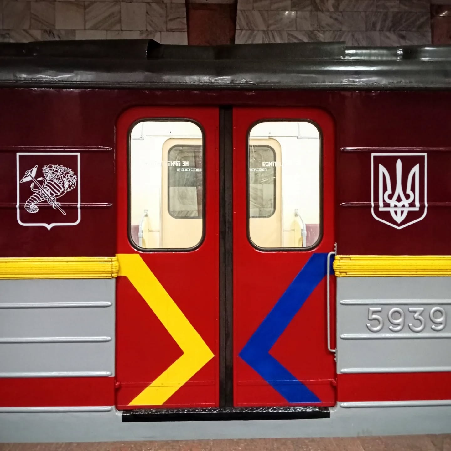 Вагоны типа Еж-3, Харьковский метрополитен