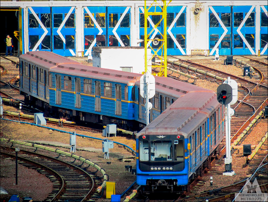 Вагоны типа 81-718/719, Харьковский метрополитен